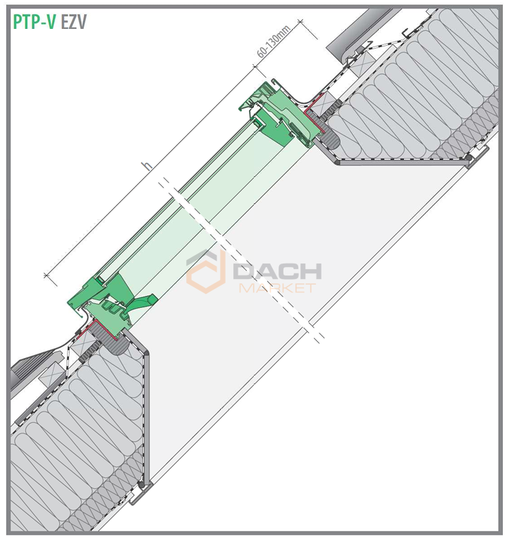 Okno dachowe Fakro PTP-V U41 ABMX